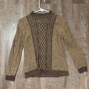 vintage mockneck sweater
